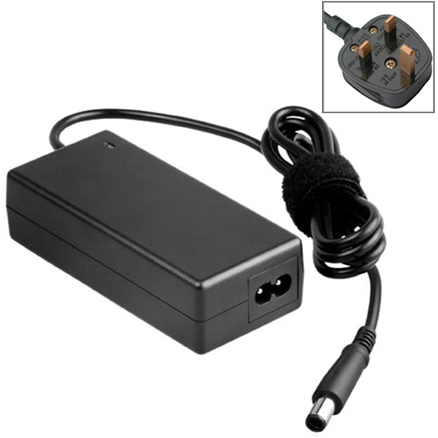 UK Plug AC Adapter 18.5V 3.5A 65W for HP COMPAQ Notebook, Output Tips: 7.4 x 5.0mm